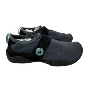 Body Glove Black & Gray Aqua Water Shoes With Strap Girls Size 13